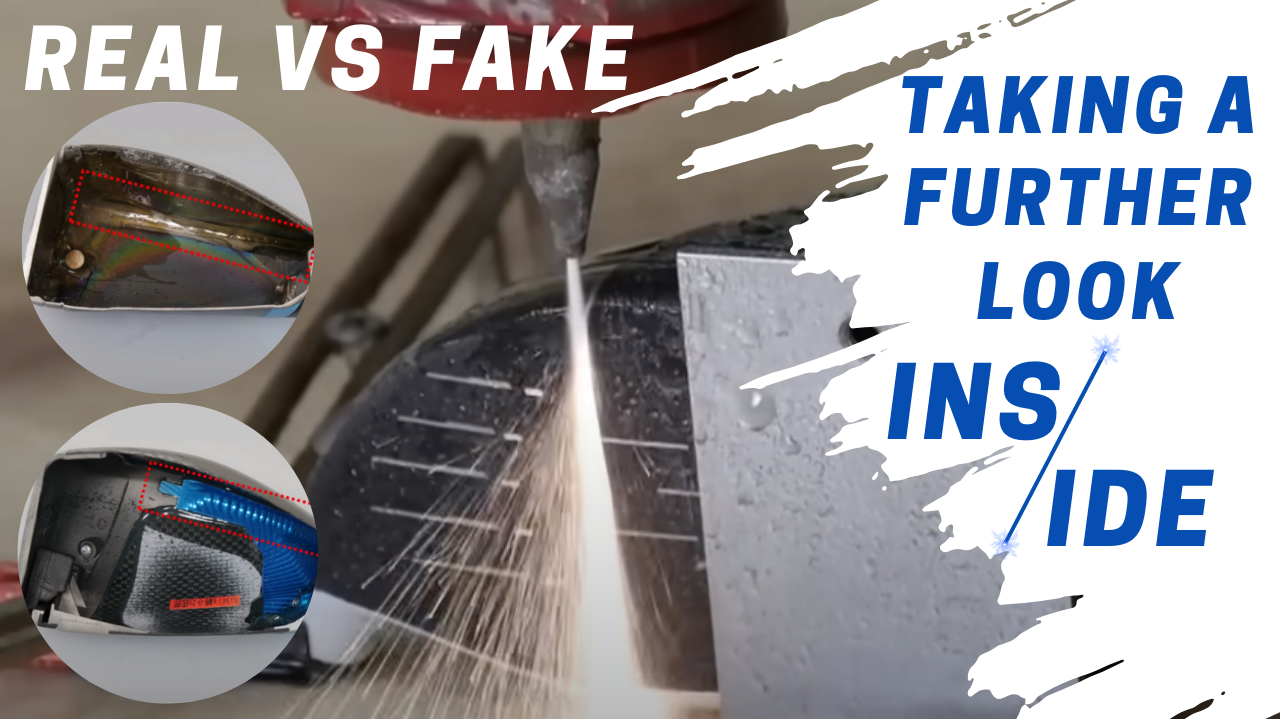 Unveiling the Secrets: Cutting Open Authentic and Fake Golf Clubs!