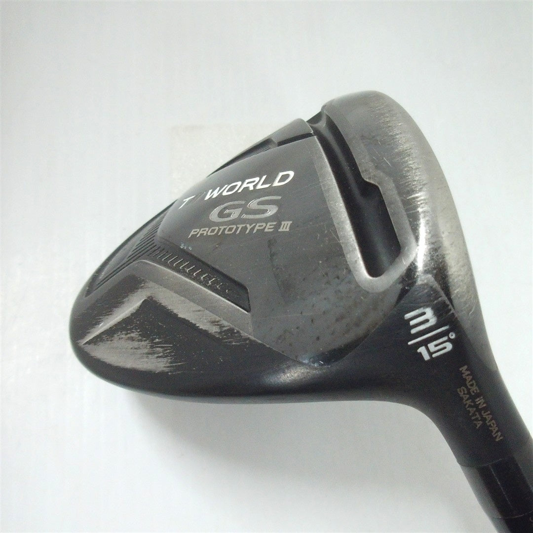 HONMA Fairway TOUR WORLD GS PROTOTYPE 3 3W 15° Stiff VIZARD FZ-5