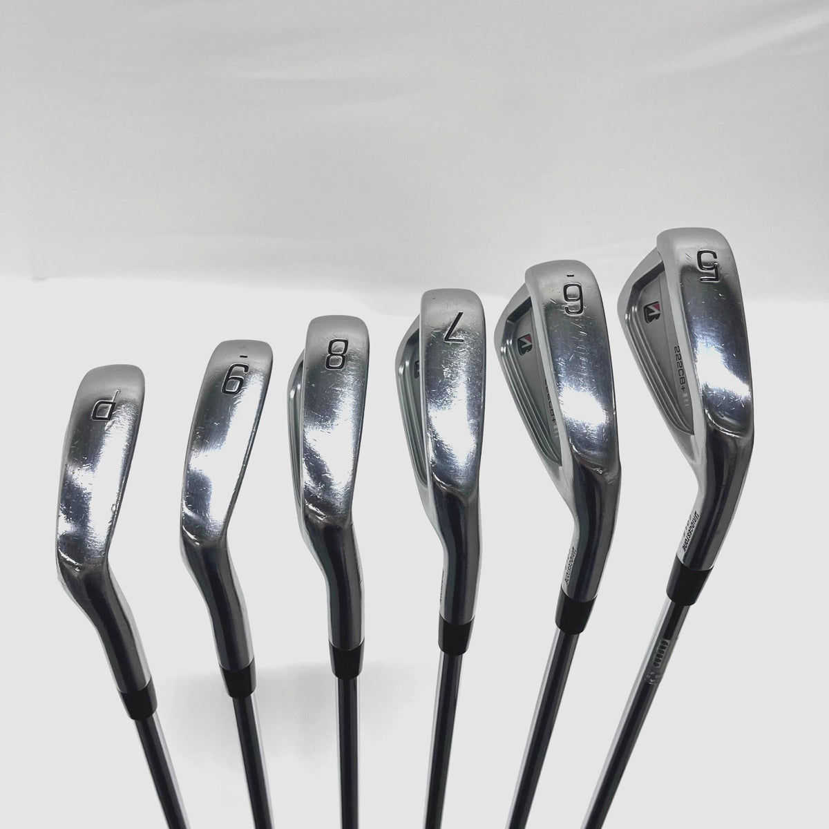 Bridgestone Iron Set BRIDGESTONE 222CB+ Genuine custom shaft 6 pieces Men
