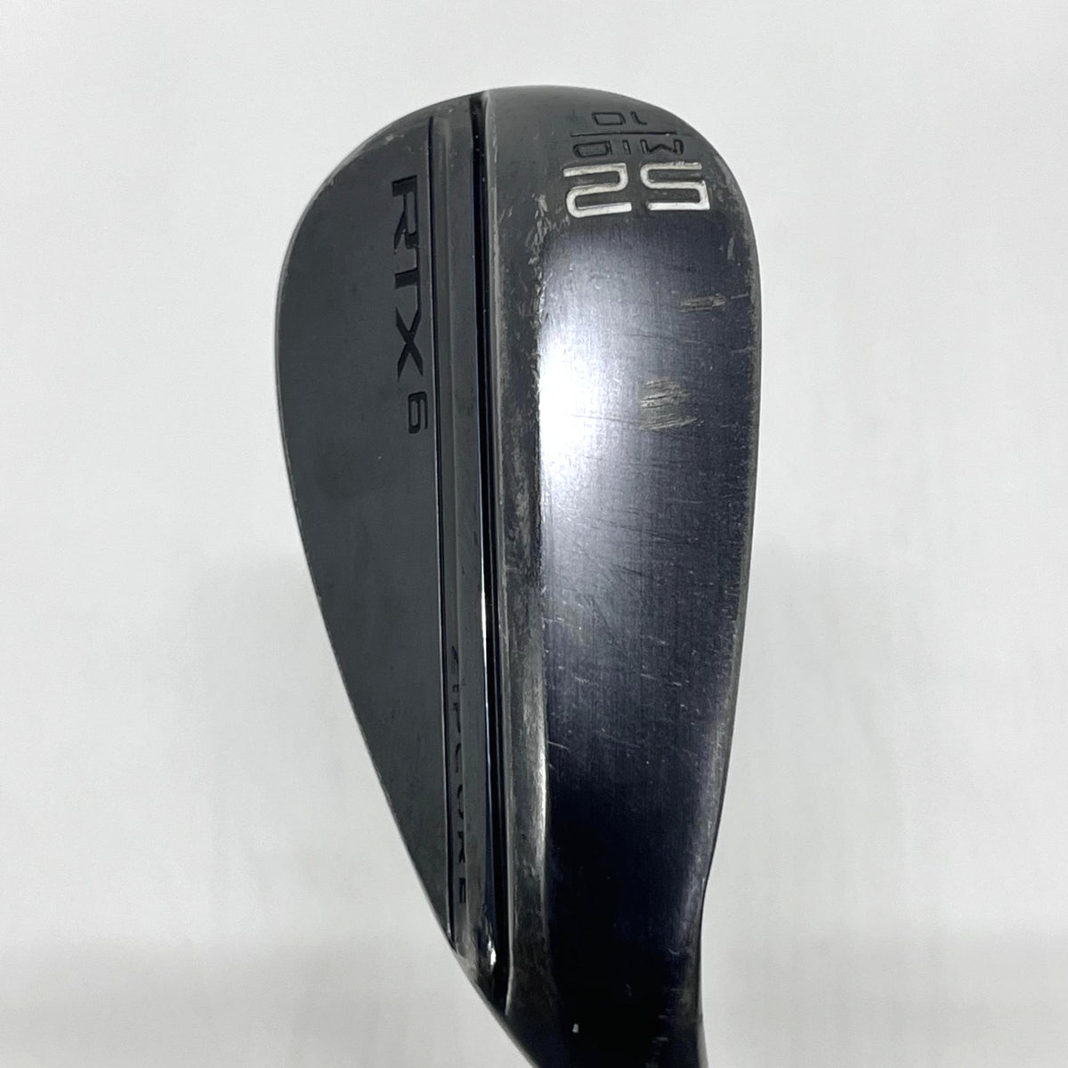 Cleveland Wedge Cleveland RTX-6 ZIPCORE Black Satin 52° Stiff NS PRO ZELOS 8