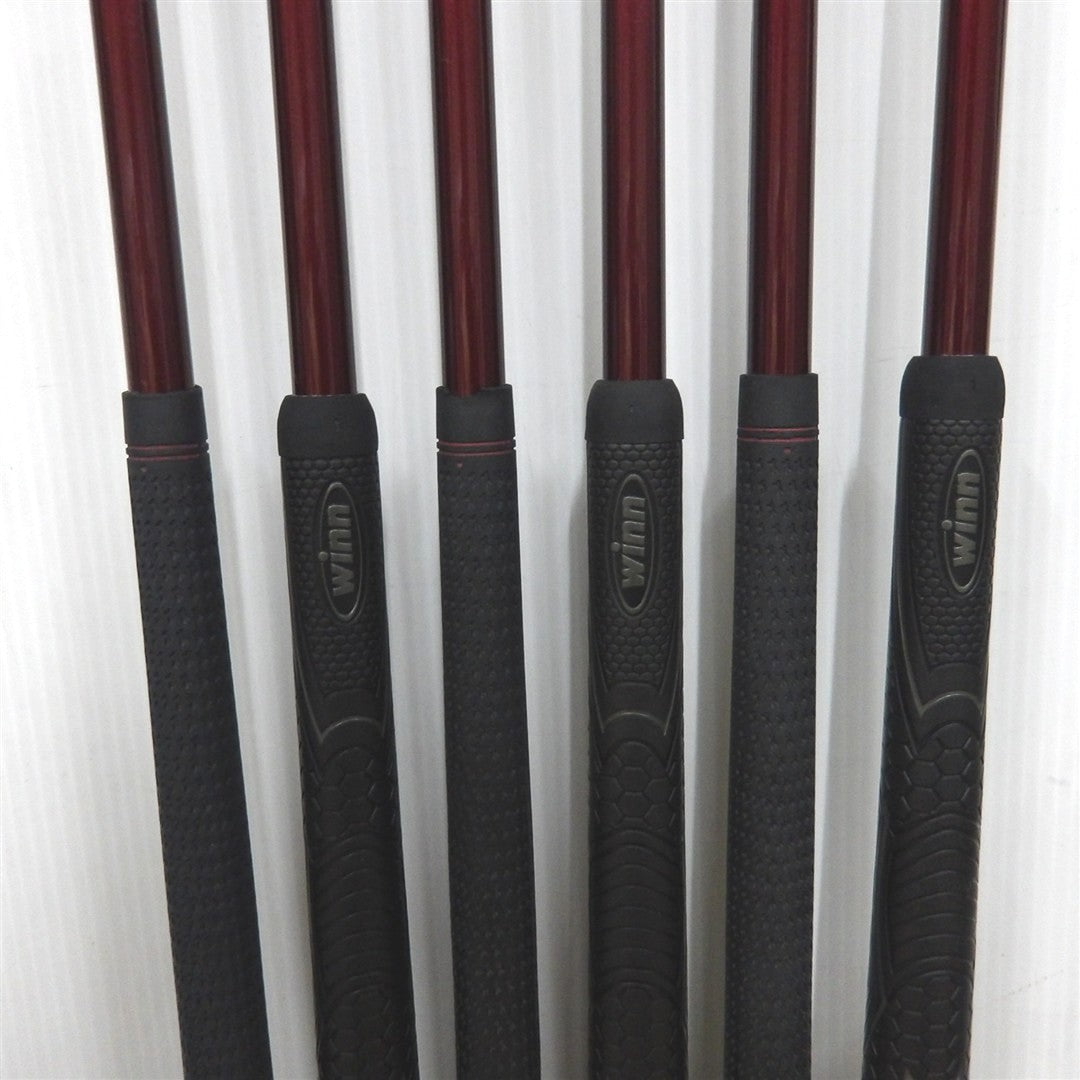PRGR Iron Set RS RED Regular Speeder EVOLUTION FOR PRGR 6 pieces