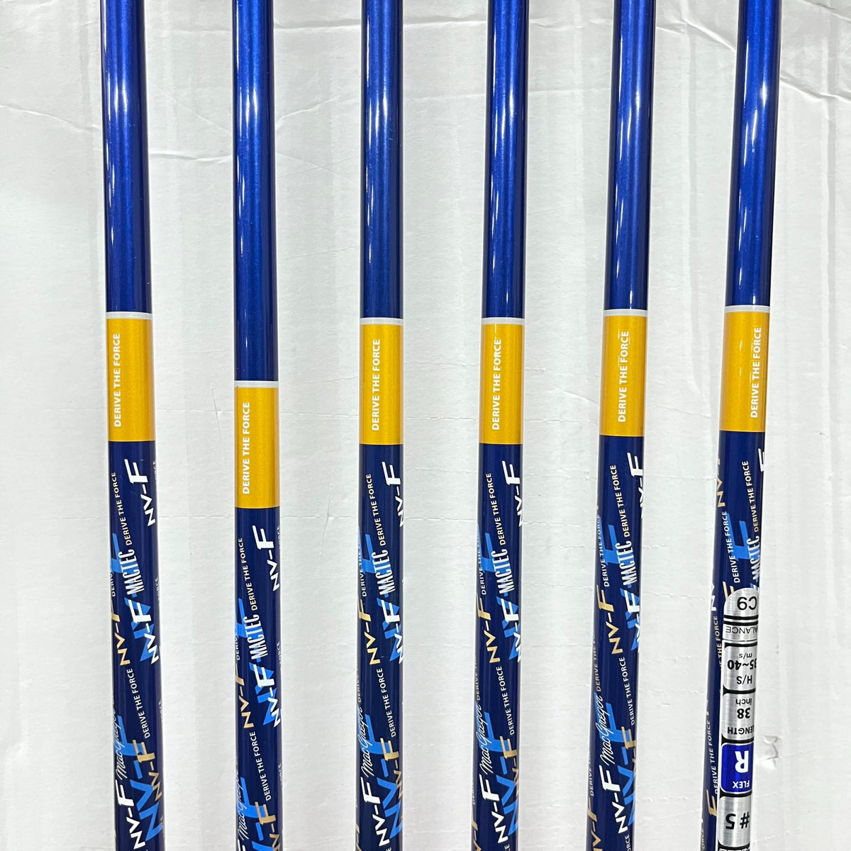 Mcgregor Iron Set MACTEC NV-F(BLUE) MN-5154i 6 pieces Men