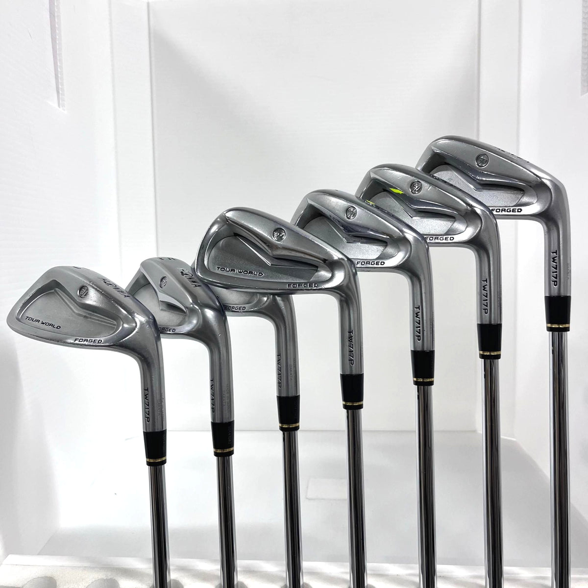 HONMA Iron Set TOUR WORLD TW717P FORGED Genuine custom shaft 7 pieces Men