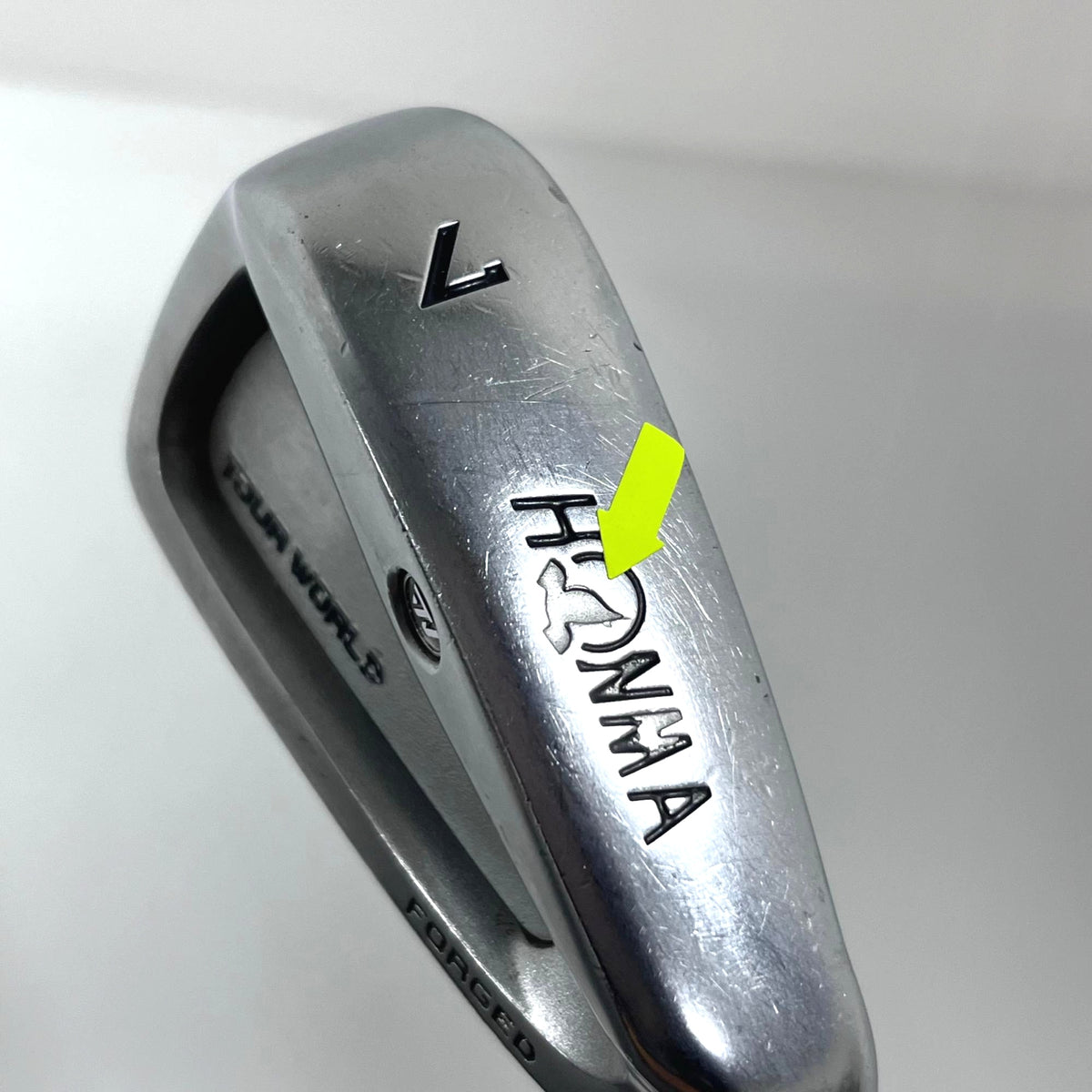 HONMA Iron Set TOUR WORLD TW717P FORGED Genuine custom shaft 7 pieces Men
