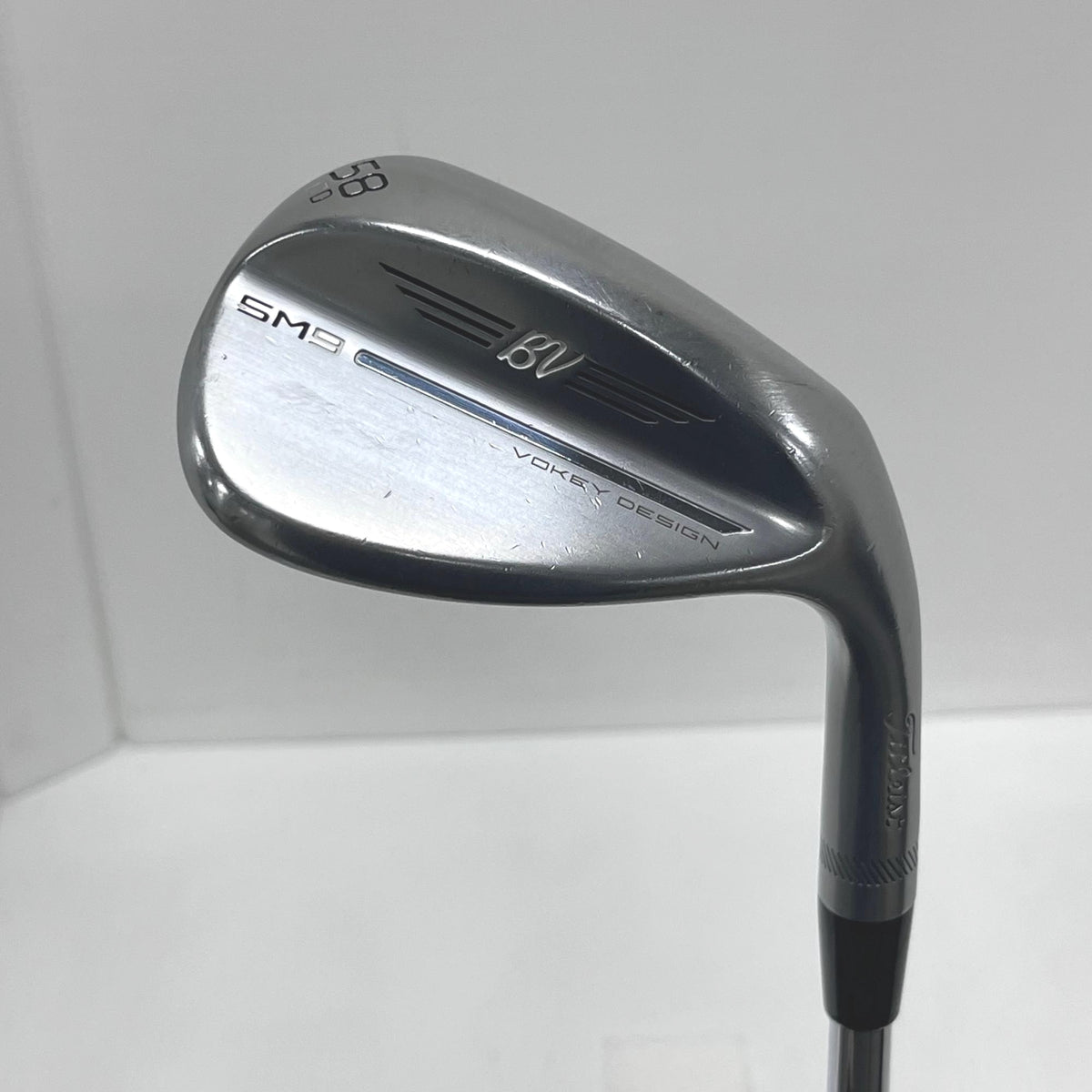 Titleist Wedge VOKEY SPIN MILLED SM9 Tour Chrome 58° Stiff Dynamic Gold