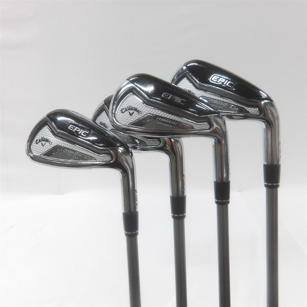 Callaway Iron Set EPIC FORGED STAR StiffRegular Speeder EVOLUTION for CW 4 pcs