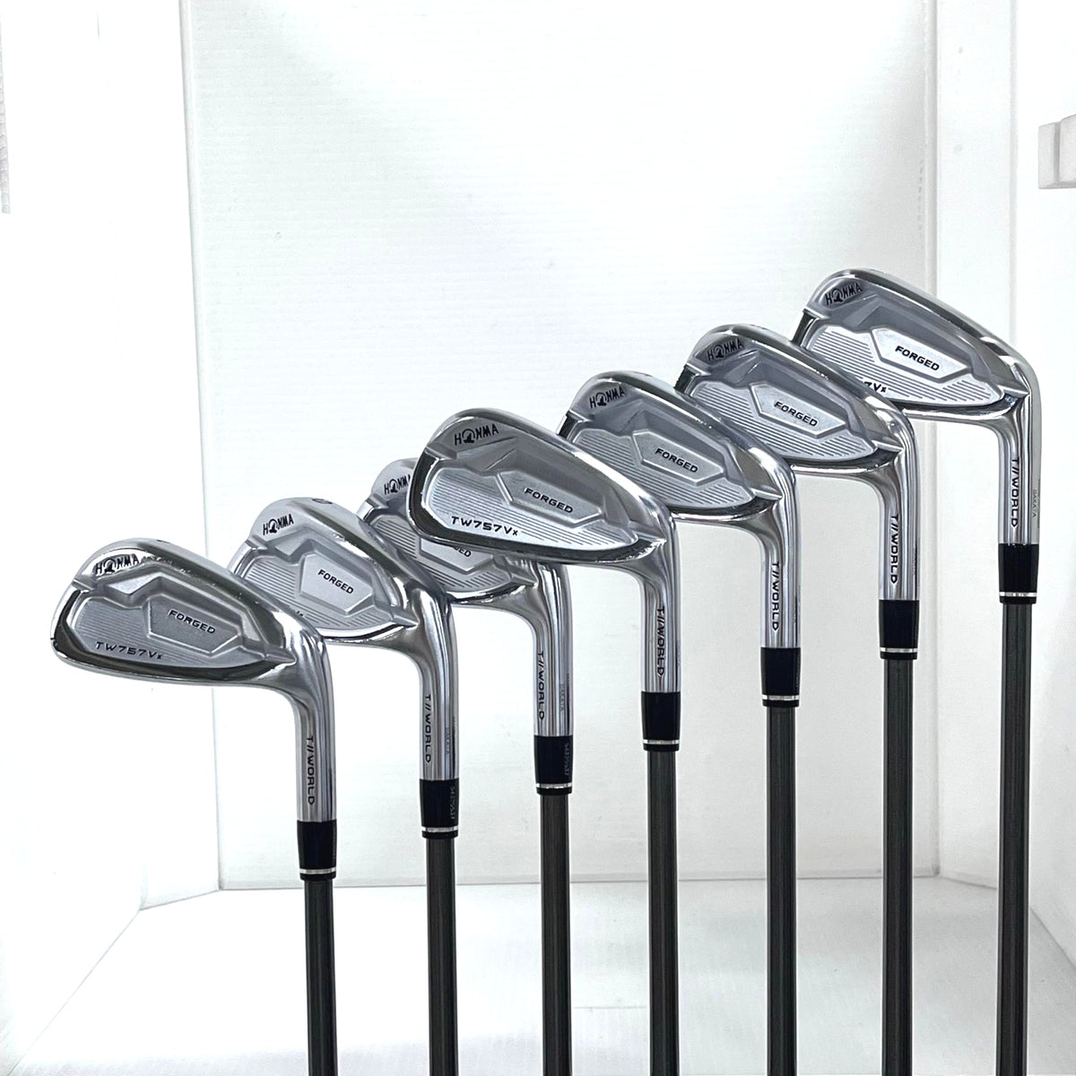 HONMA Iron Set TOUR WORLD TW757Vx Stiff VIZARD IB-WF 100 7 pieces