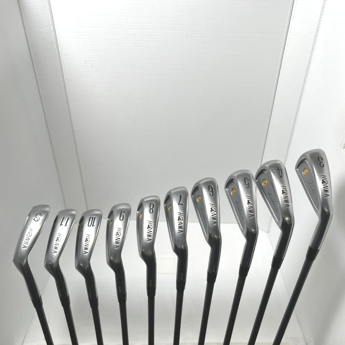 Honma Golf Iron Set LB 708 H&F (24K Gold Plated) M40 SUPER FERRITE CARBON 10 pieces Men