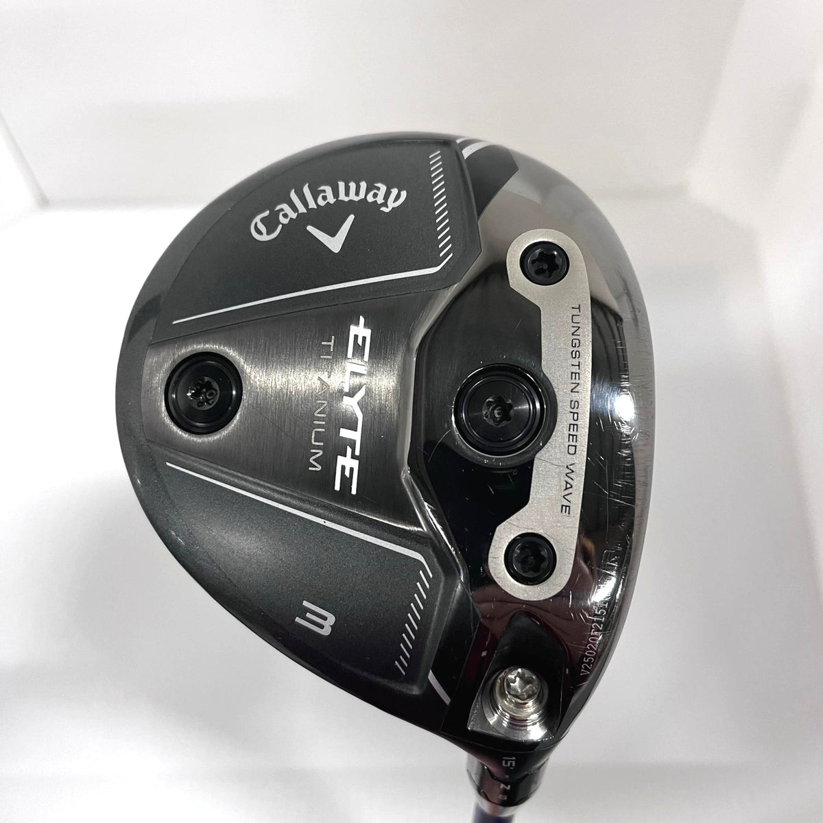 Callaway Fairway ELYTE TITANIUM 15° Stiff 24 VENTUS BLUE 6