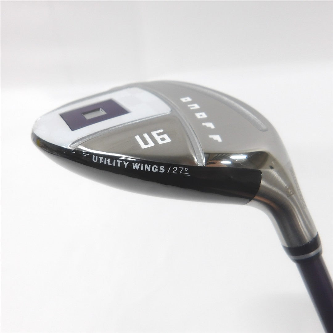 Daiwa Hybrid ONOFF UTILITY WINGS(2023) 27° Ladies SMOOTH KICK LP-423U Purple