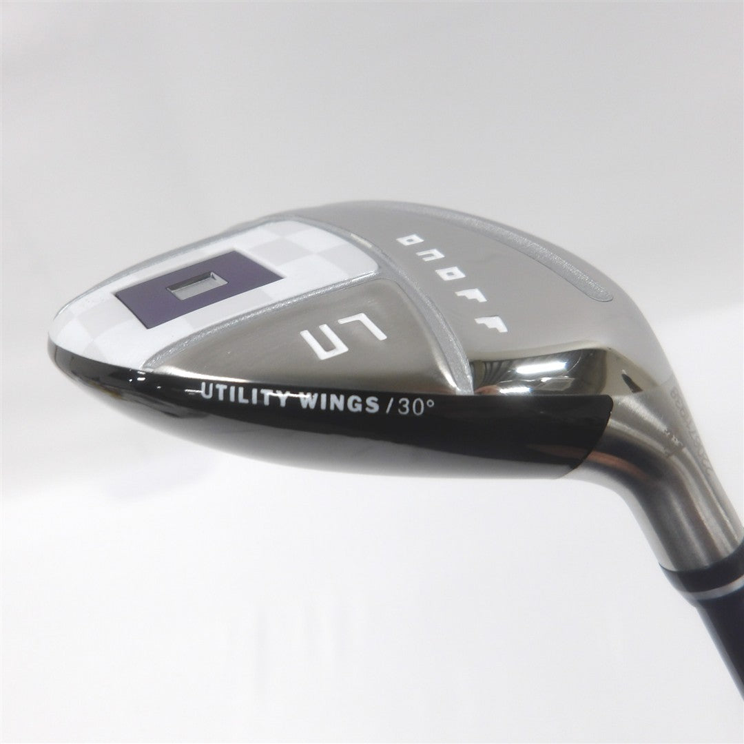 Daiwa Hybrid ONOFF UTILITY WINGS(2023) 30° Ladies A SMOOTH KICK LP-423U Purple
