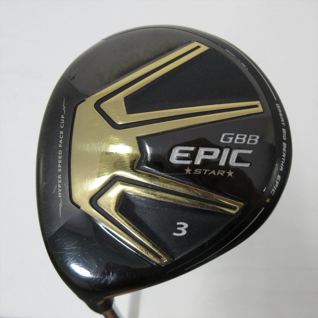 Callaway Fairway Left-handed GBB EPIC STAR(Gold) 3W 15° Regular GRAND  BASSARA GB49