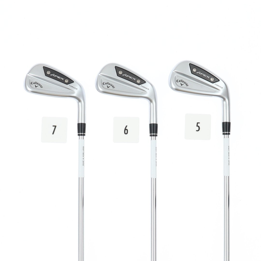Callaway Iron Set Open Box APEX Ai300 Stiff NS PRO 950GH neo 6 pieces