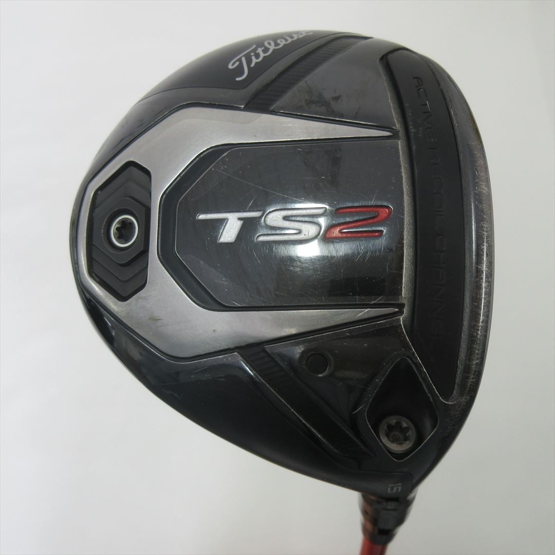 Bois De Parcours Titleist TS2 3W 15° – Manche Stiff Graphite – Tête Seule – Occasion