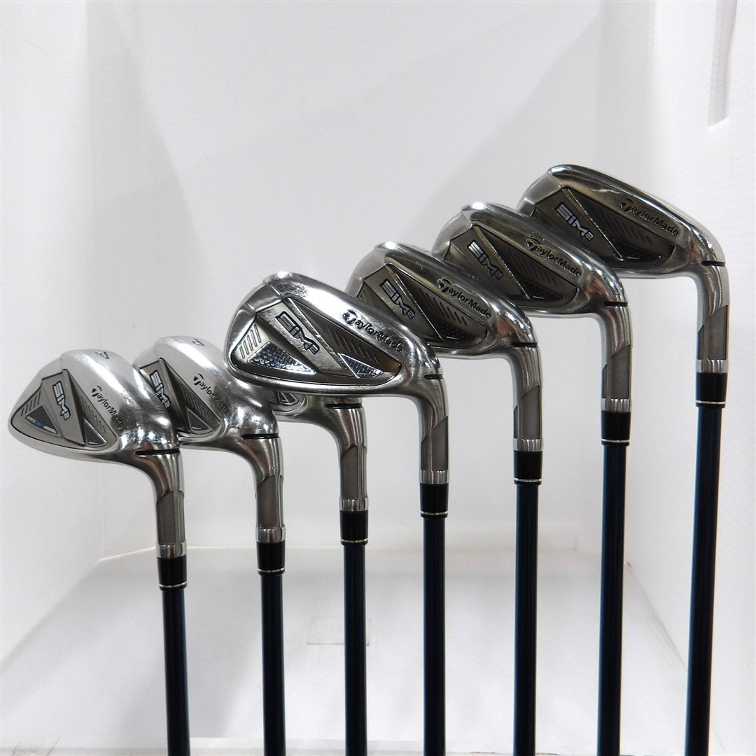 TaylorMade Iron Set Fair Rating SIM2 MAX Stiff TENSEI BLUE TM60 7 pieces