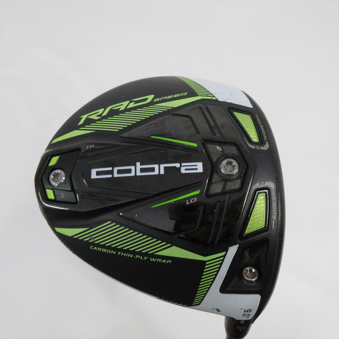 2021 Cobra King Radspeed Driver top 9 Deg