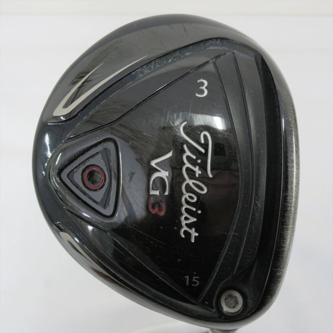 Titleist Fairway Titleist VG3(2016) 3W 15° Stiff Titleist VG F(2016):