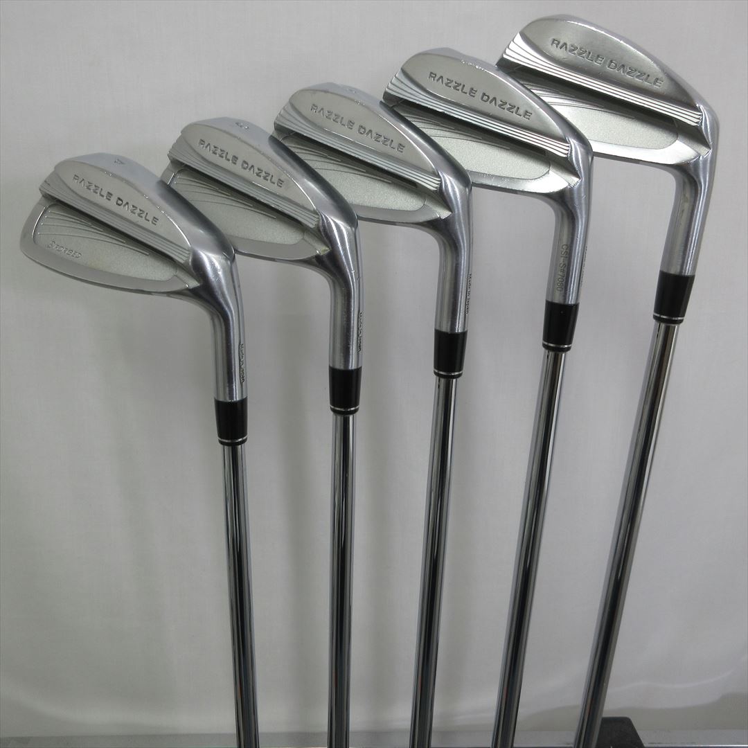 RAZZLE DAZZLE IronSet RAZZLEDAZZLE CSI-S FORGED Stiff DynamicGold 105 S200  5pcs