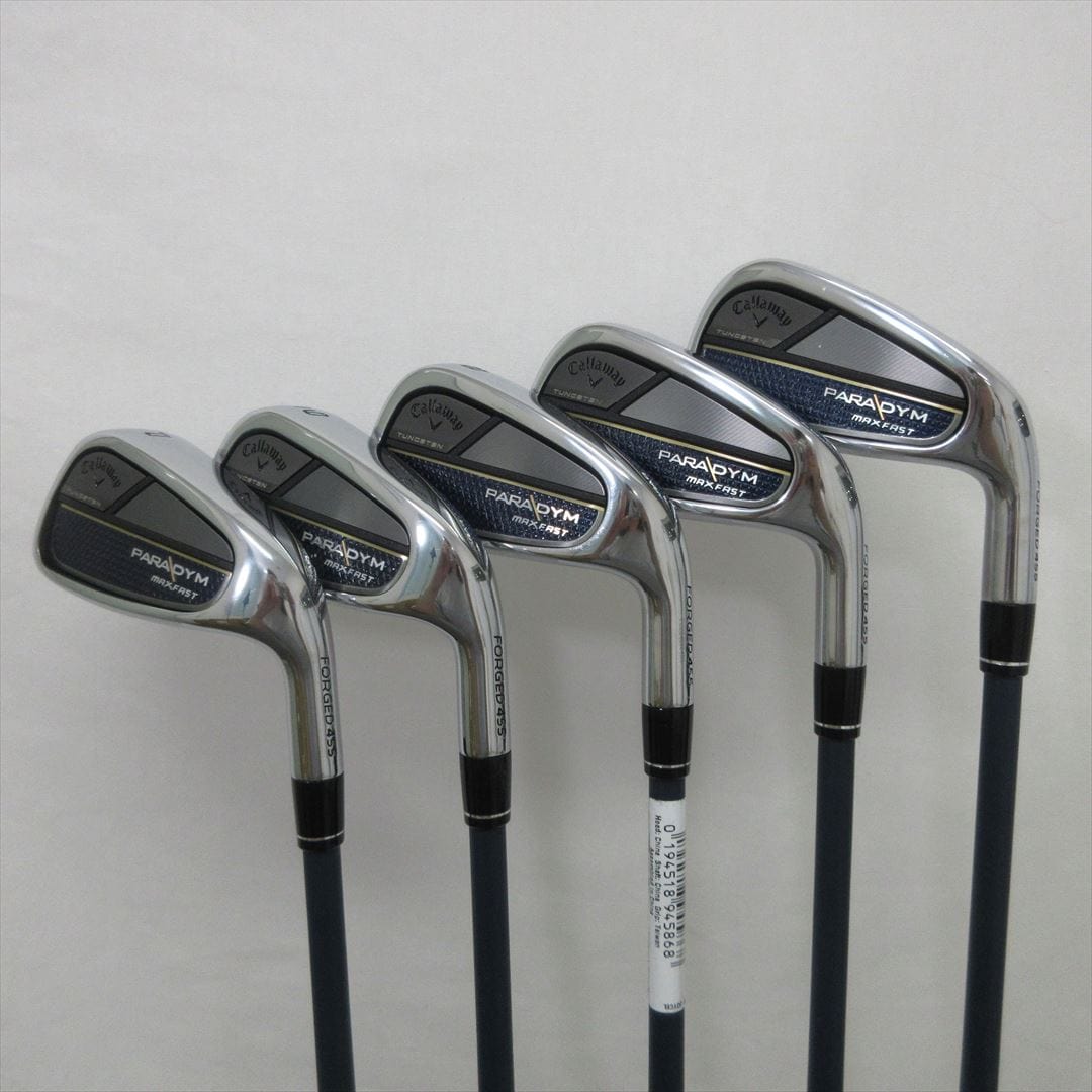 Callaway Iron Set PARADYM MAX FAST Regular SPEEDER NX40 for CW