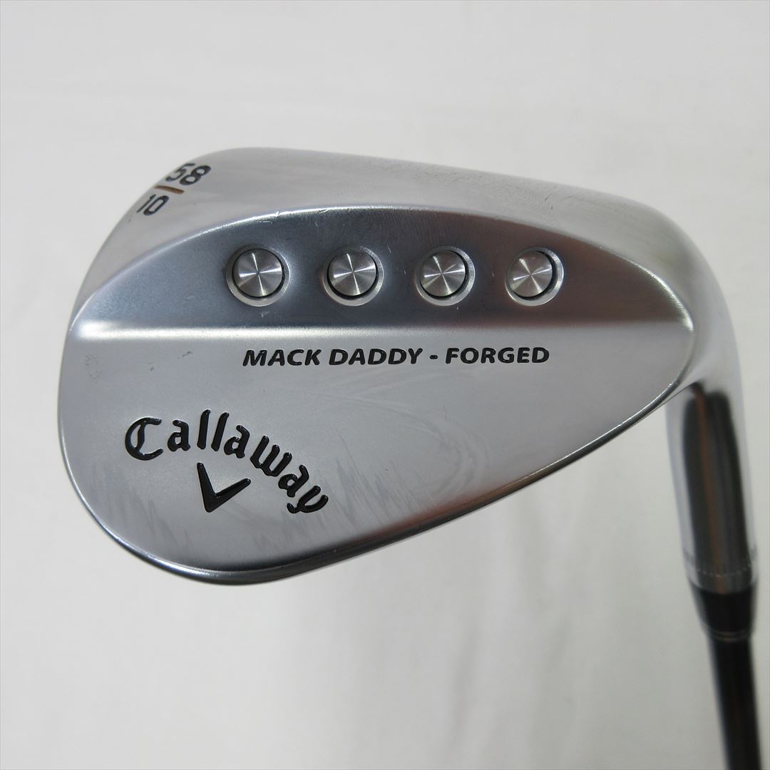 Callaway Wedge MACK DADDY FORGED(2019) ChromePlating 58° TOUR AD