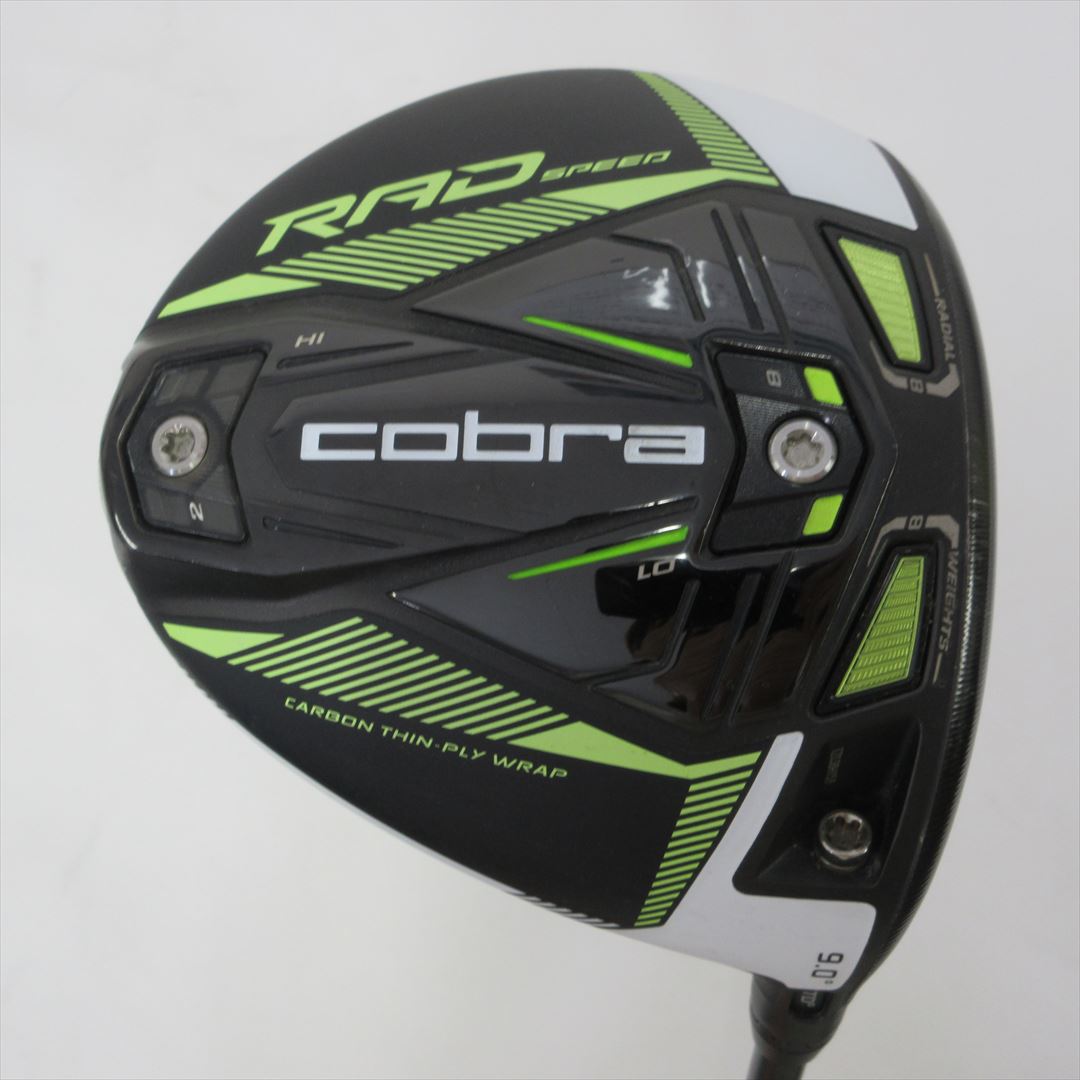 Cobra Driver KING RADSPEED 9° Stiff TOUR AD RADSPEED 60