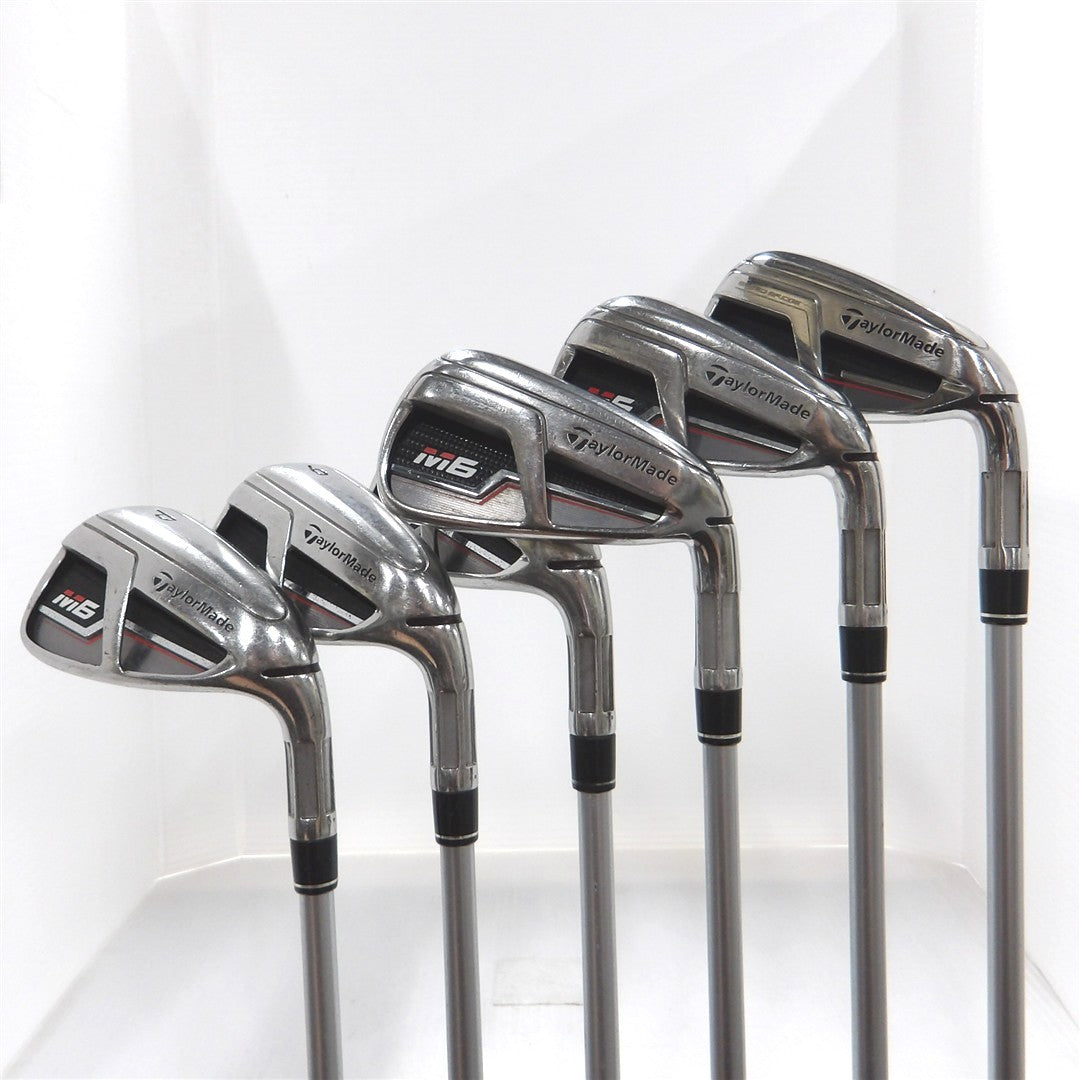 TaylorMade Iron Set Fair Rating M6 Stiff FUBUKI TM6 6 pieces