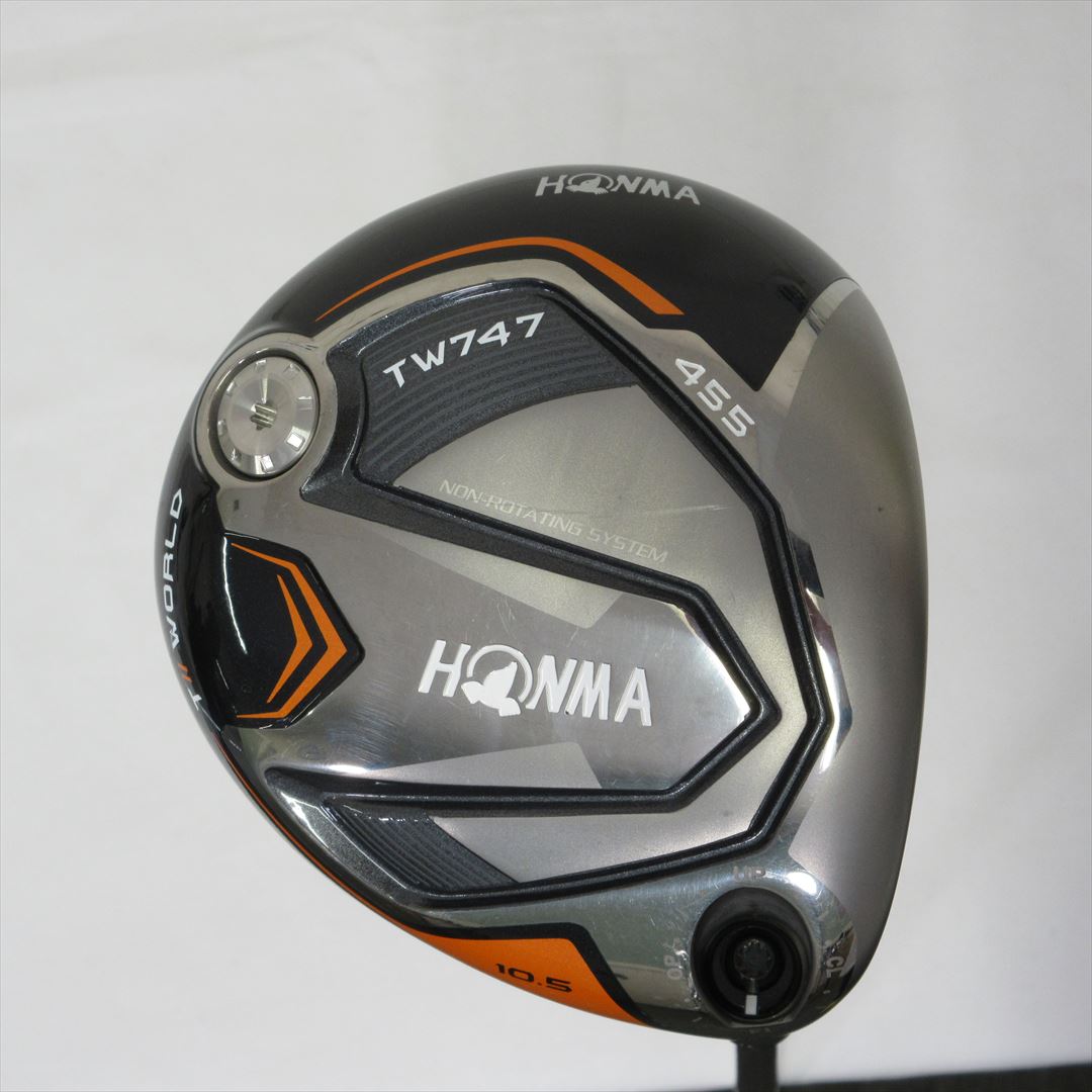 HONMA Driver TOUR WORLD TW747 455 10.5° Stiff VIZARD for 747 50