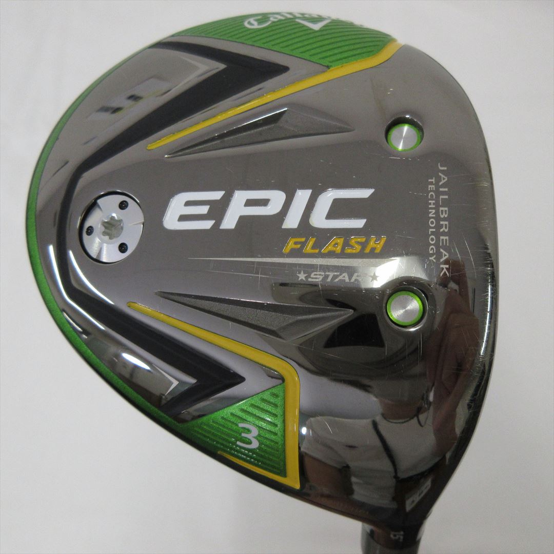 Callaway Fairway EPIC FLASH STAR 3W 15° Flex-X TOUR AD BB-7 – GOLF