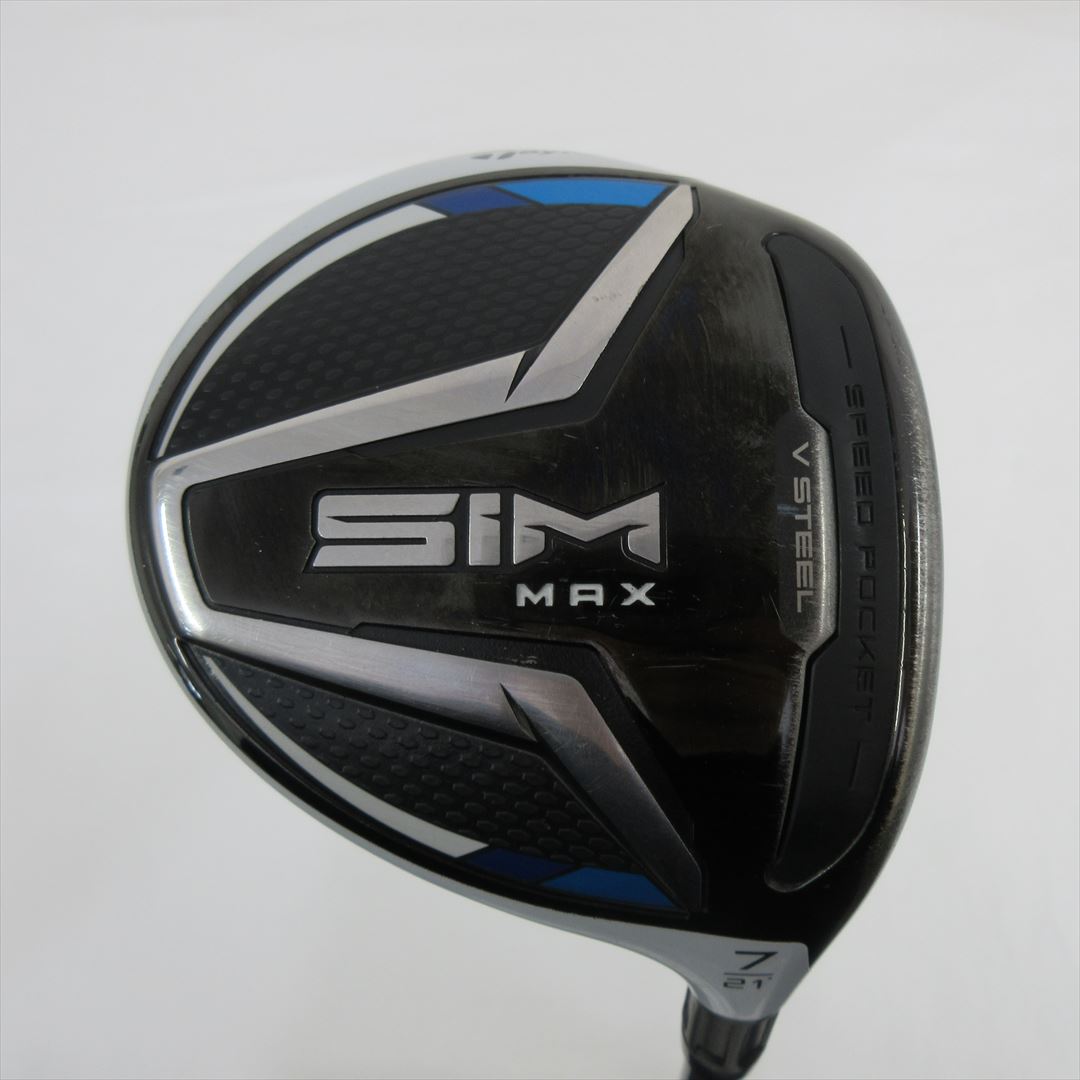 TaylorMade Fairway SIM MAX 7W 21° Regular TENSEI BLUE TM50 – GOLF