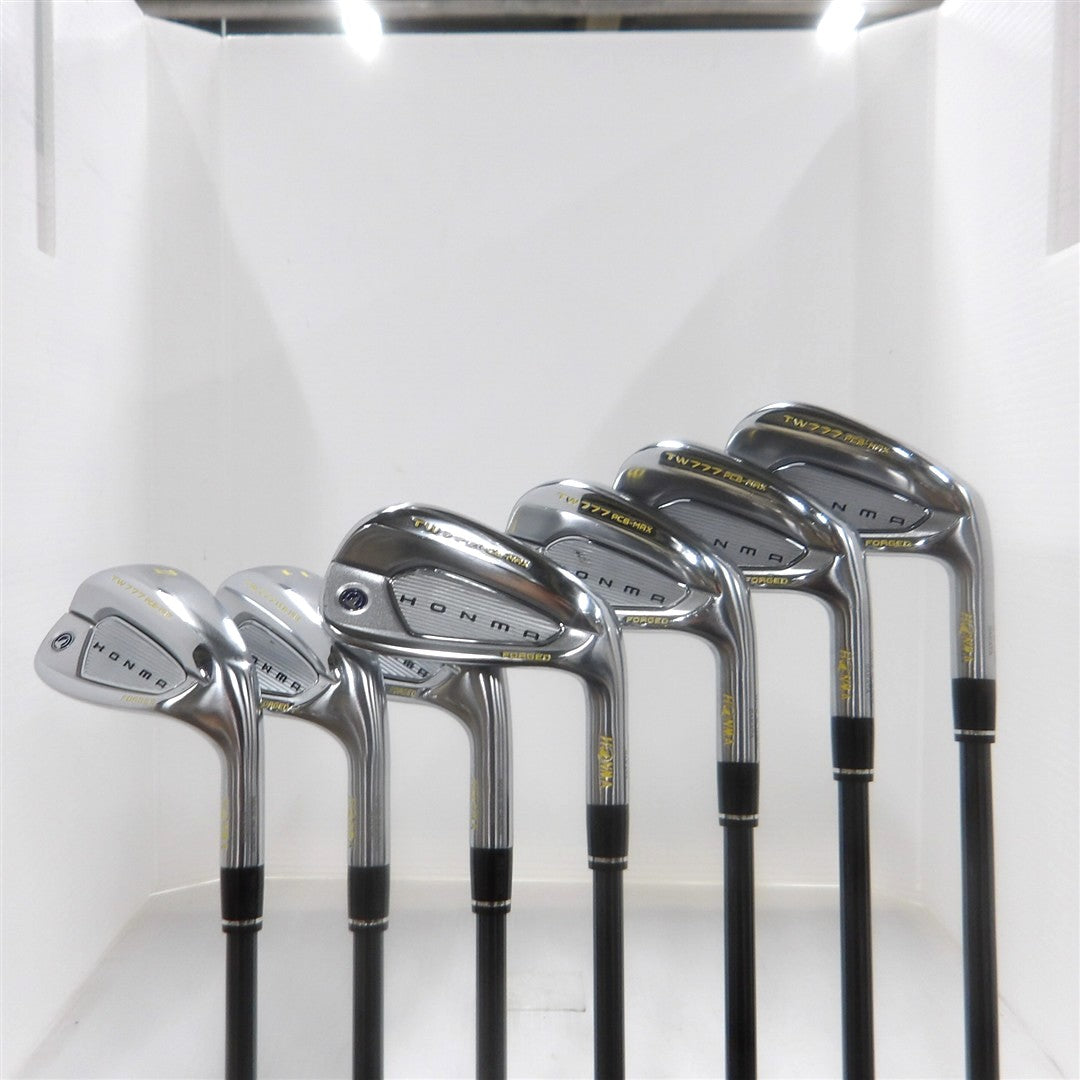 HONMA Iron Set TOUR WORLD TW777 PCB MAX Regular 3S VIZARD EX-C 7 pieces