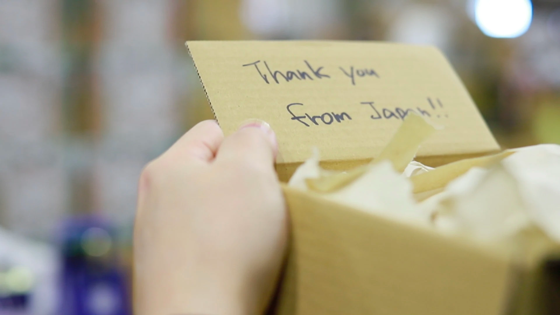 thank you from japan