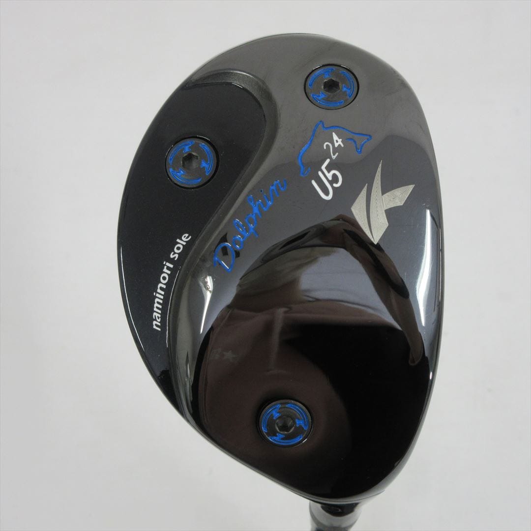 Kasco Hybrid Dolphin Utility DU122 Black HY 24° Regular ATTAS MBHY55