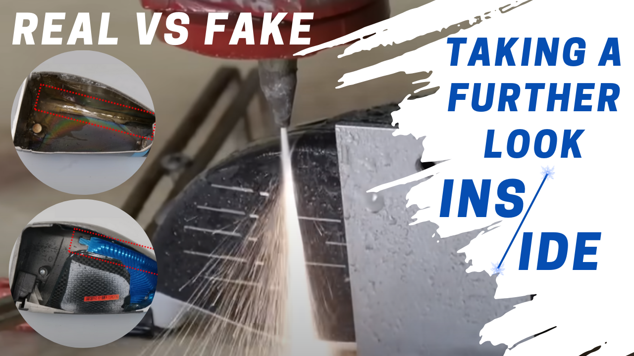 Fake Golf R Unveiling the Secrets: Cutting Open Authentic and Fake Golf Clubs ...