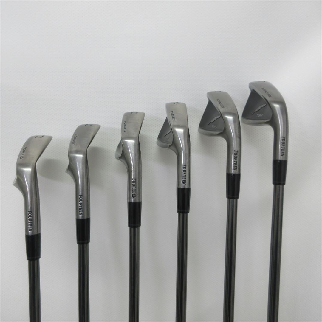 Fourteen Iron Set TB 5 FORGED Light Black Stiff FS-90i 6 pieces