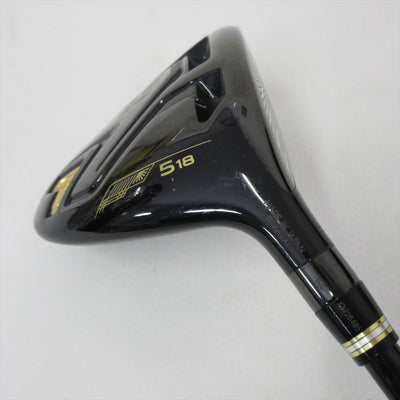 HONMA Fairway BERES BLACK 5W 18° Stiff ARMRQ MX BLACK