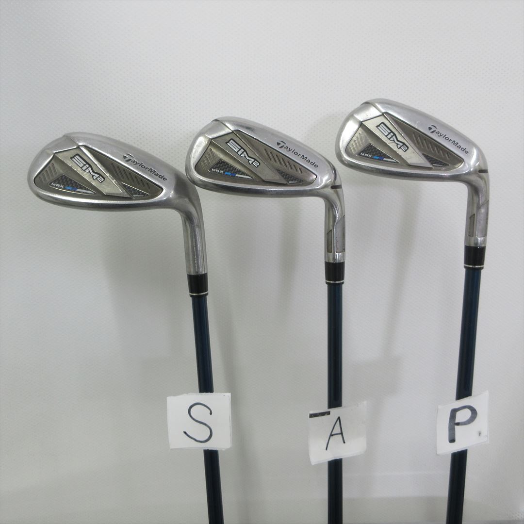 TaylorMade Iron Set SIM2 MAX Stiff TENSEI BLUE TM60(SIM2) 7 pieces