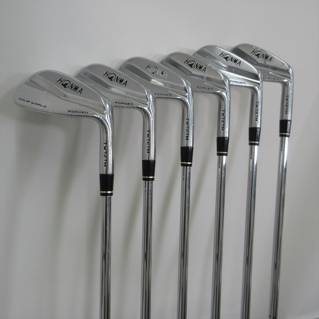 HONMA Iron Set TOUR WORLD TW727M FORGED Stiff Dynamic Gold S200 6 pieces