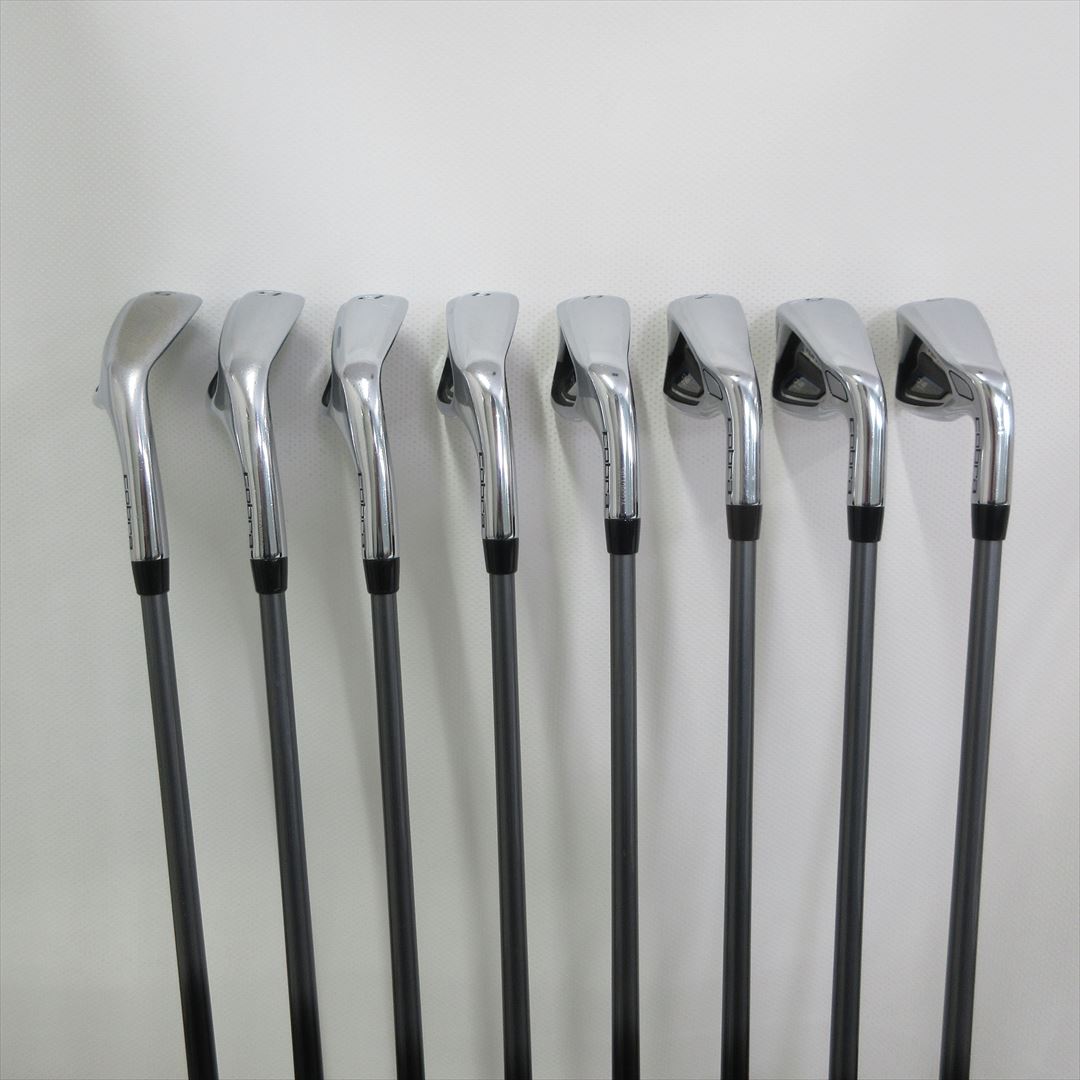 Cobra Iron Set KING F9 SPEEDBACK ONE LENGTH Reg Speeder EVO for Cobra 8 pcs