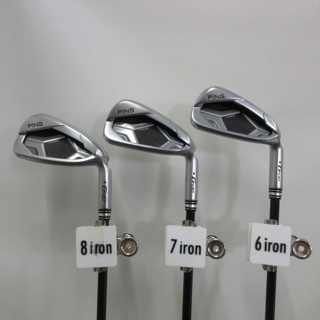 Ping Iron Set G430 Regular ALTA J CB BLACK 6 pieces Dot Color Black