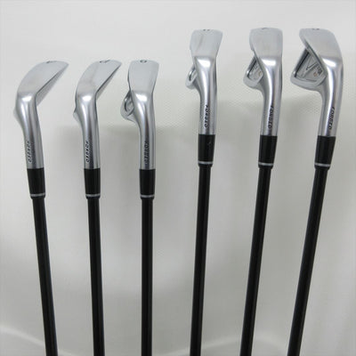 PRGR Iron Set PRGR 05(2023) StiffRegular MCI BLACK FOR PRGR 6 pieces