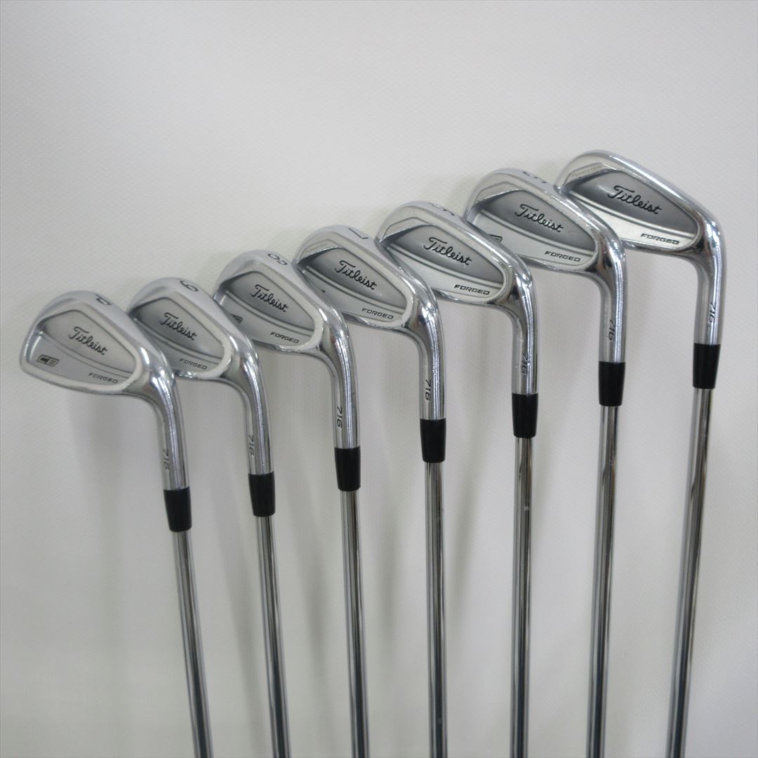 Titleist Iron Set Titleist CB 716 Stiff Dynamic Gold AMT S200 7 pieces