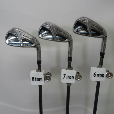 TaylorMade Iron Set SIM MAX Stiff TENSEI BLUE TM60 6 pieces