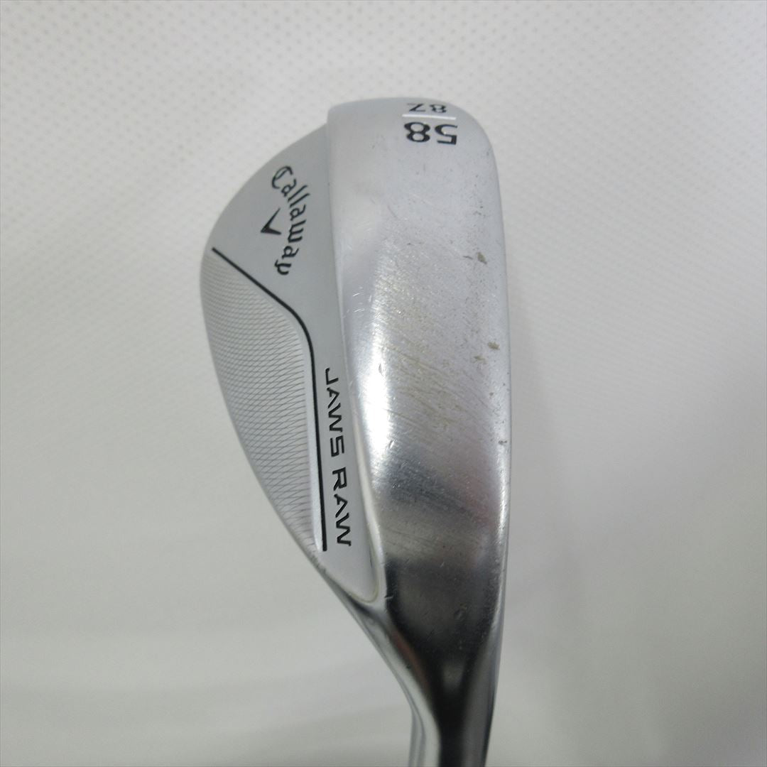 Callaway Wedge JAWS RAW Chrome 58° Dynamic Gold S200