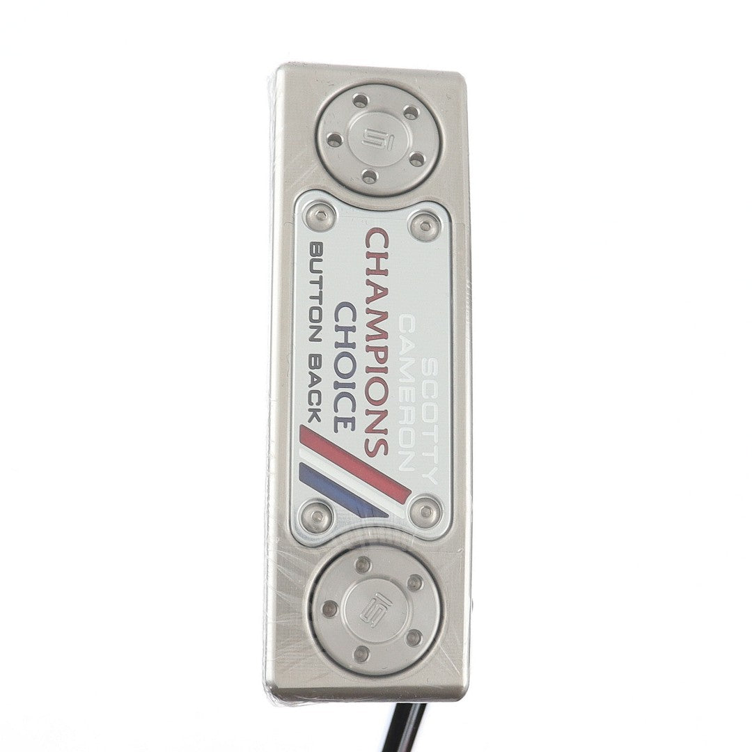 SCOTTY CAMERON Putter Brand New CHAMPIONS CHOICE BUTTON BACK NEWPORT + 34 inch