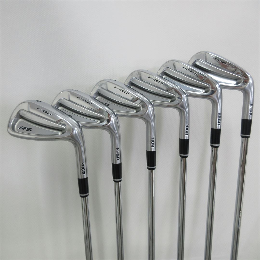 PRGR Iron Set RS FORGED(2018) StiffRegular Specsteel3 Ver 2 6 pieces