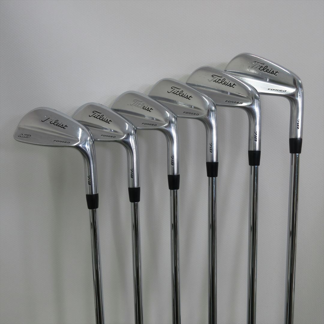 Titleist Iron Set Titleist MB 718 Stiff AMT TOUR WHITE S200 6 pieces