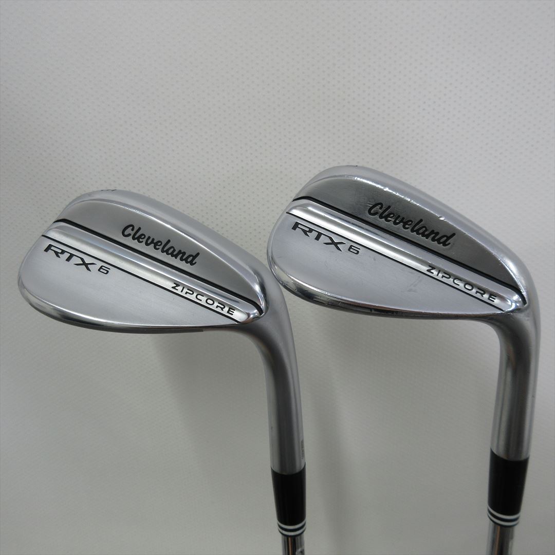 "2-Pack Golf Clubs" Cleveland Wedge RTX6 ZIPCORE 50°&56° Stiff NS PRO 950GH neo