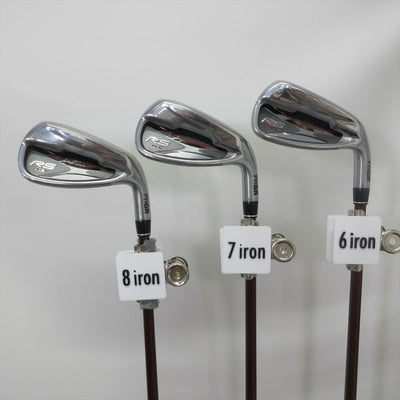 PRGR Iron Set RS RED Regular Speeder EVOLUTION FOR PRGR 6 pieces