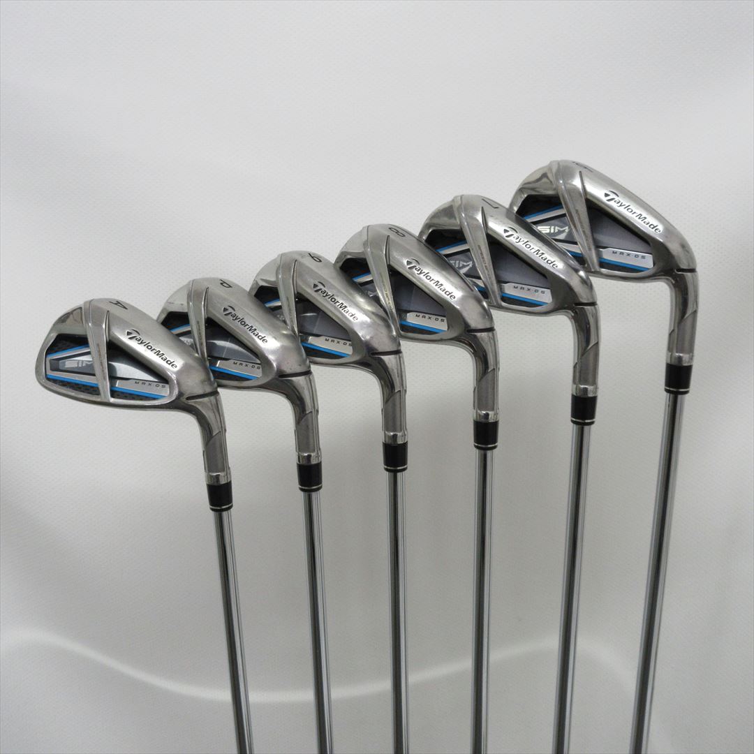 TaylorMade Iron Set SIM MAX OS Regular KBS MAX85 JP 6 pieces