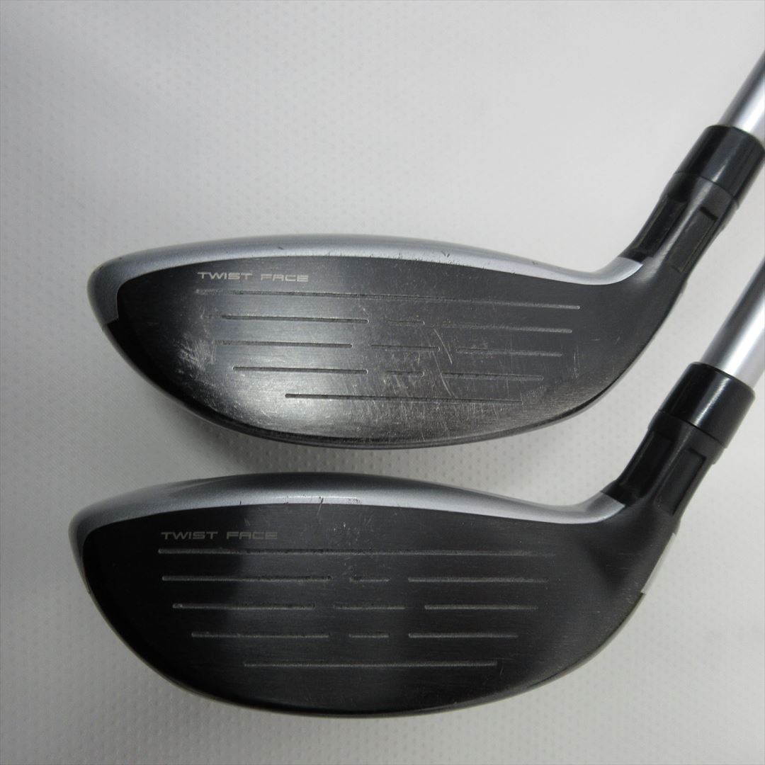 "2-Pack Golf Clubs" TaylorMade Hybrid M6 U3 & U4 Stiff FUBUKI TM6